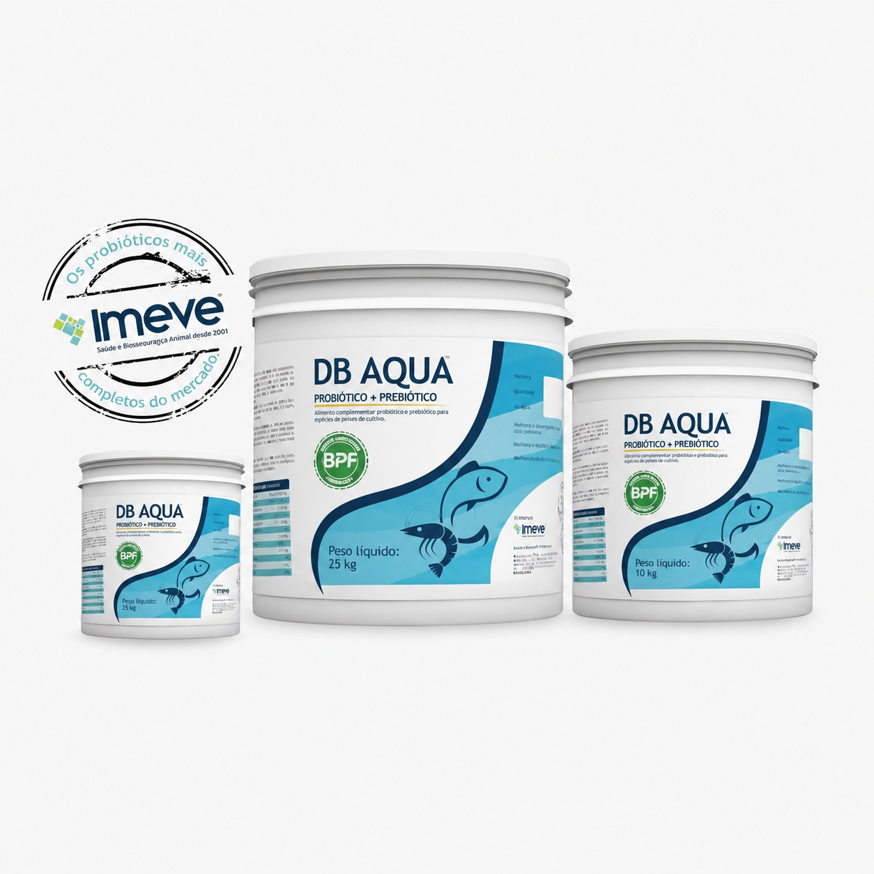 DB AQUA probiótico y biorremediador para acuicultura